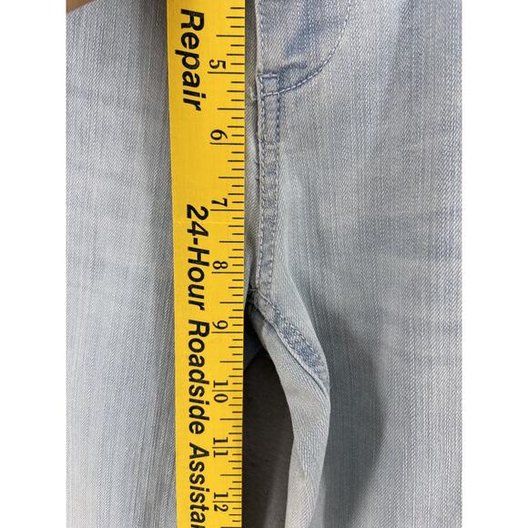NWT‎ New York & Company Soho Jeans Size 6 Curvy Crop Light Wash Pockets Stretch - Picture 5 of 14